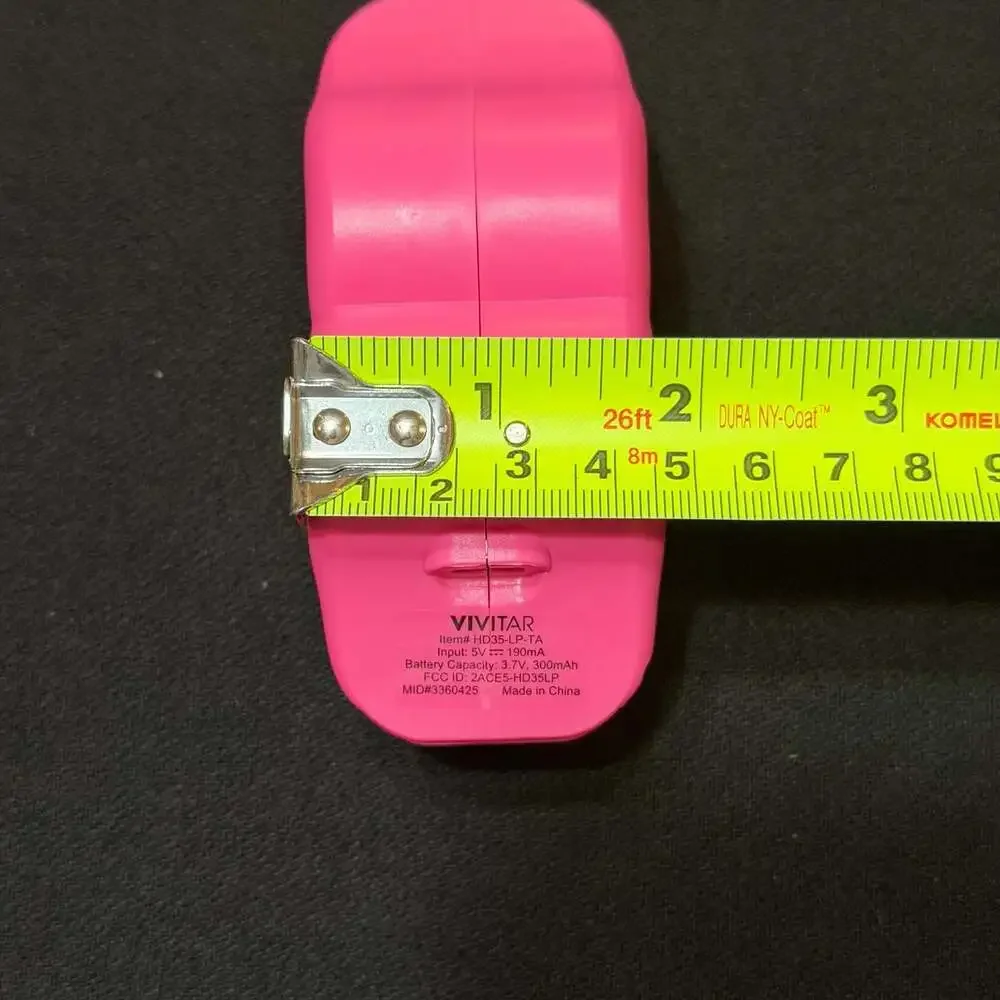 Y2K Vivitar HD35-LP-TA Wireless Retro Lip Bluetooth Phone Handset